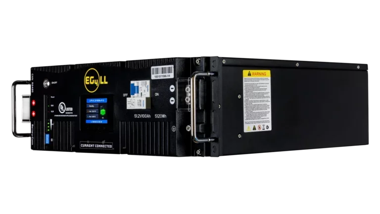 EG4 LL-S V2 48V 100Ah 5.12kWh LiFePO4 Server Rack Battery, UL 1973 and UL 9540A Listed