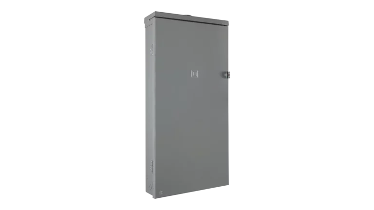 Square D Homeline 8-Space 200A Electrical Panel - Feed Through Main Breaker