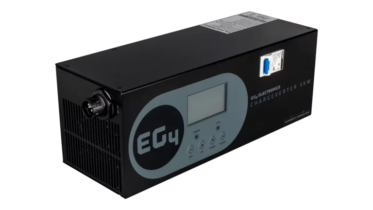 EG4 Electronics Chargeverter-GC 48V 100A Battery Charger for LiFePO4 Batteries, 240V or 120V Input with AGS and Built-in Breaker
